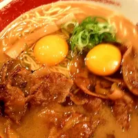 Snapdishの料理写真:肉ラーメンL|Yuki Toyodaさん