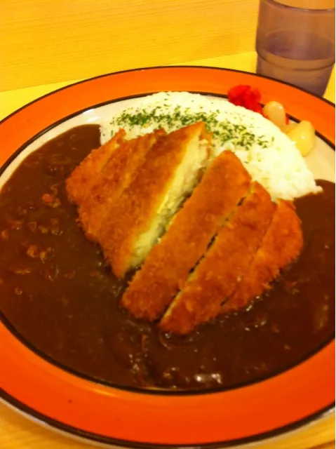 ジャンボチキンカツカレー|やなぼうさん