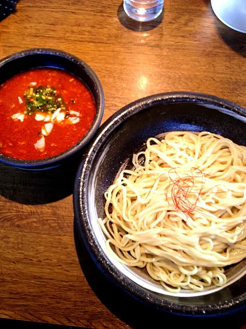 アーモンド担々つけ麺|(*<_*)nogiさん