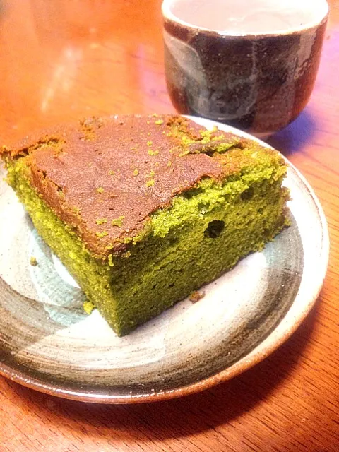 茶の環の抹茶バターケーキ「満月」|halさん