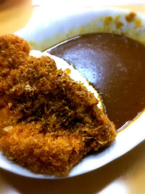 カツカレー！カツが避難してるのが(^O^)／|IKUO FURUSAWAさん