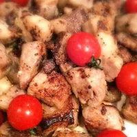 grilled pork with herb|mariさん