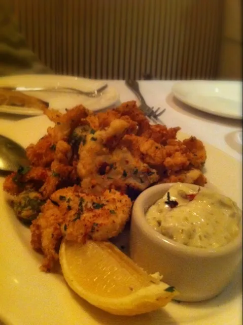 calamari & olive fry!|willzさん