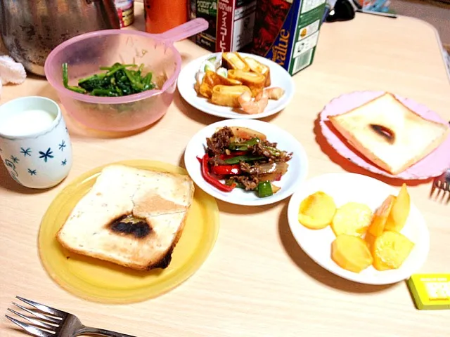 Snapdishの料理写真:11/3朝ごはん 아침|misaki0512さん