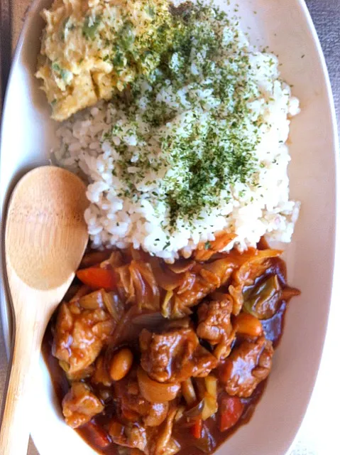 Chicken and vegitables stew ( tomato and curry flavor)|saico sugawaraさん