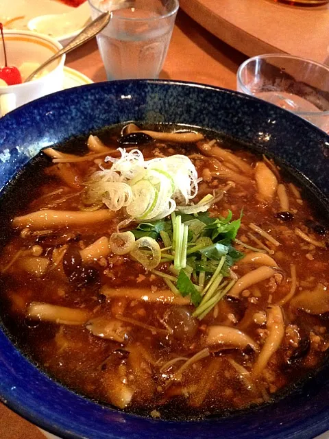 キノコあんかけラーメン|osamu koyamaさん