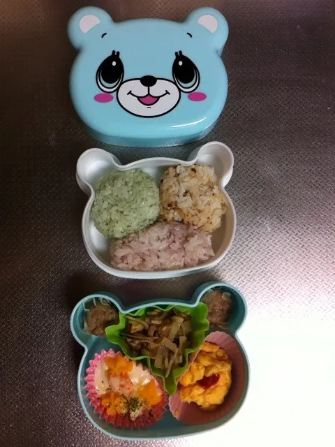 Snapdishの料理写真:lunch box for my sister|藤村恵さん