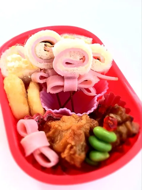 ペロペロキャンディ弁当|あみん´ω`)ﾉさん