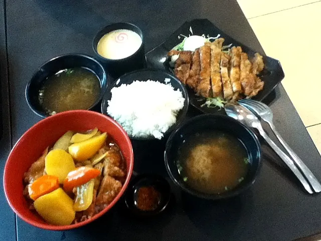 lunch w gf, jap food|myleneさん