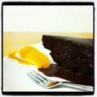 Chocolate cake.|claireさん