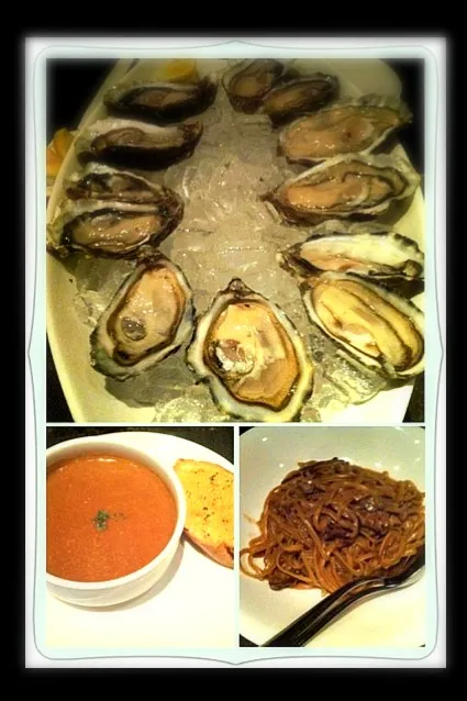 Oyster, lobster soup & spaghetti|Miyake Canbiさん