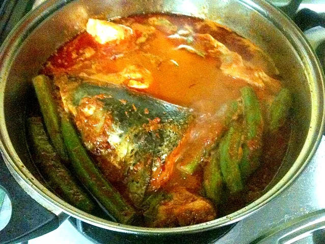 asam pedas salmon|iFahさん