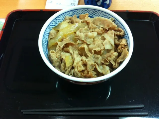 Snapdishの料理写真:吉野家の豚丼|moeさん