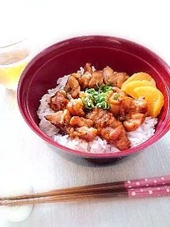 焼き鳥丼|ちかさん