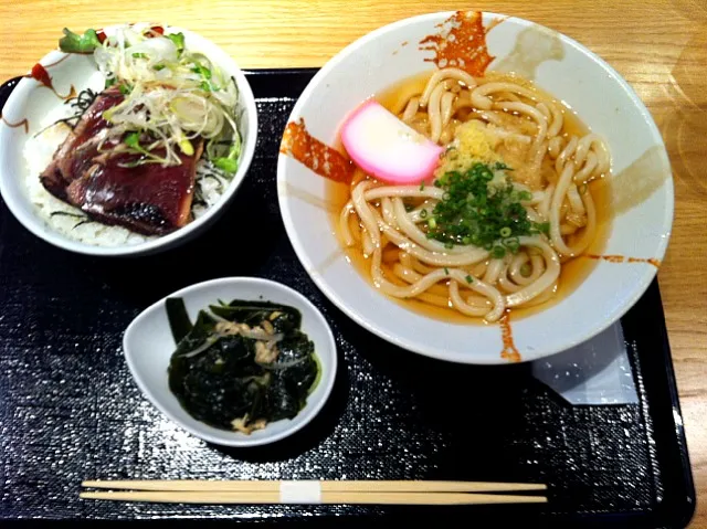 漬けかつを丼あんどうどんセット|r1990297さん