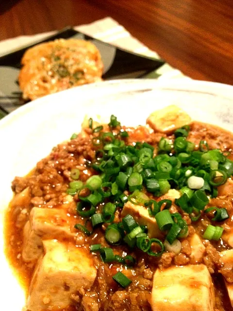 麻婆豆腐&レンコンのチーズ焼き|Emikoさん