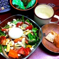 Snapdishの料理写真:makanai"otumami salad"|たかはしりょーこさん