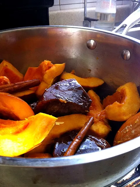 pumpkin with panela and cinnamon|deniseさん