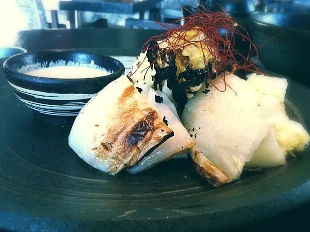 Snapdishの料理写真:grilled cabbage with truffle sauce|chaliieさん