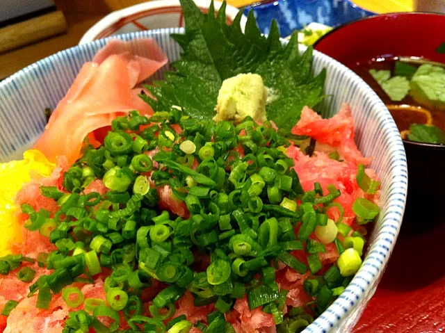 ランチはネギトロ丼(^-^)|加嶋正洋さん