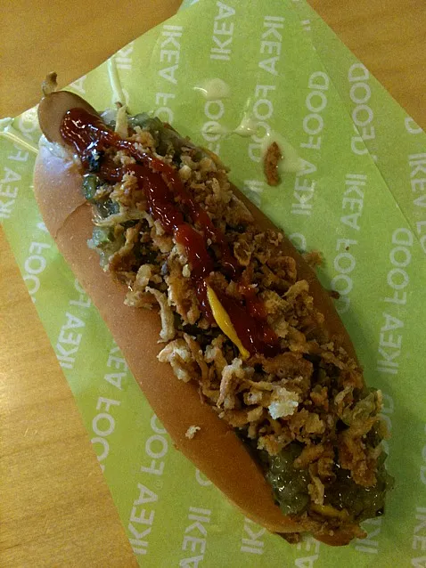 IKEAのHOTDOG!|かをりさん