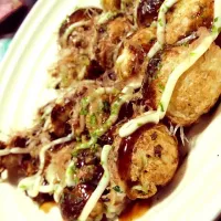 Snapdishの料理写真:TAKOYAKI!|kanaさん