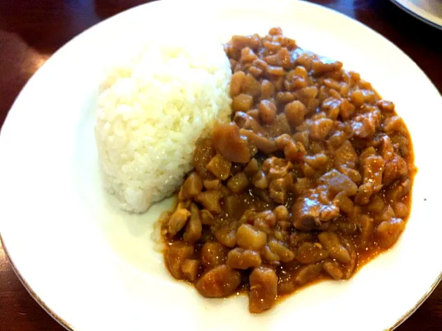 乾燥ポテトと豚肉の炒め物|チョビ太さん