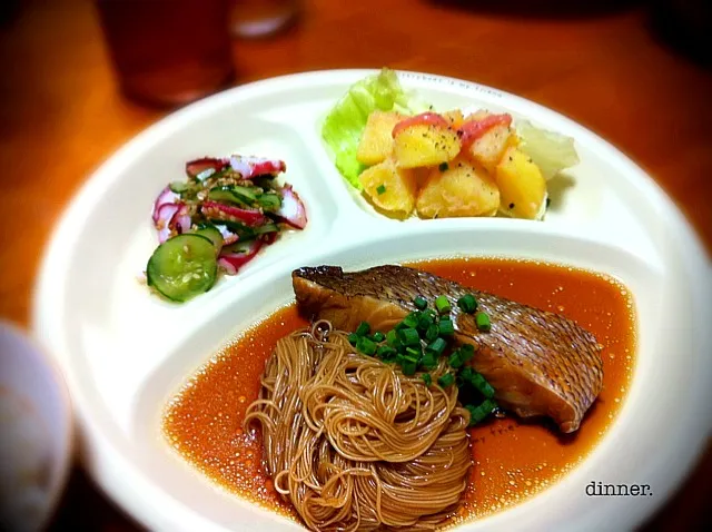 Snapdishの料理写真:鯛そうめん|chiharuさん