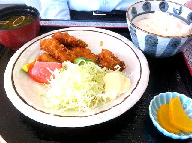 道の駅マンボウのカキフライ定食|ポン太さん