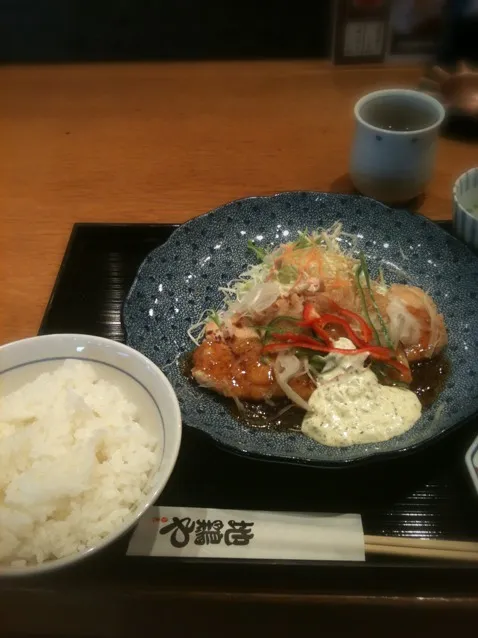 チキン南蛮定食|たけななさん