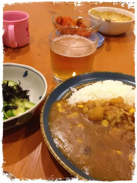 Snapdishの料理写真:今夜はカレー☆|いちえさん