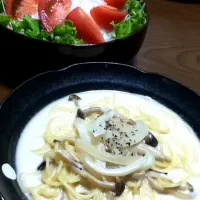 Snapdishの料理写真:スープパスタ|みさとさん