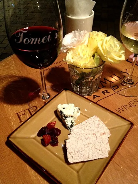 California merlot with blue cheese|Shanel Catastiさん