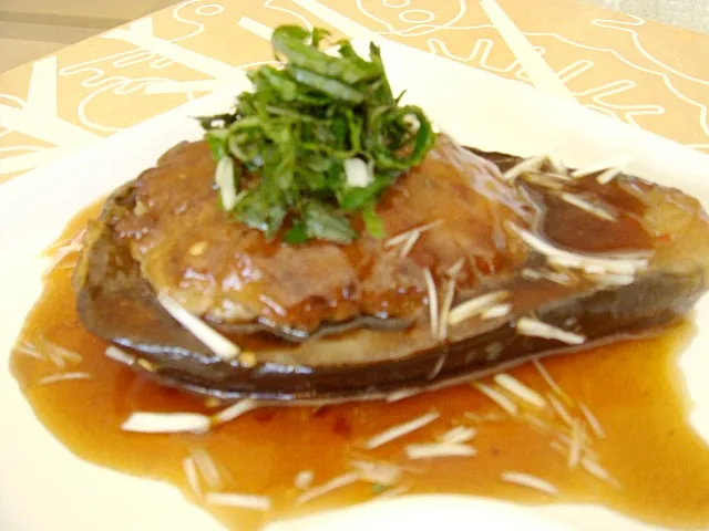 なすの挽き肉詰めあんかけ|hitomiさん