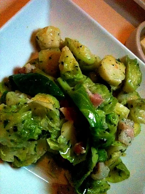 Brussels sprouts and pancetta|Kimberly Kellyさん