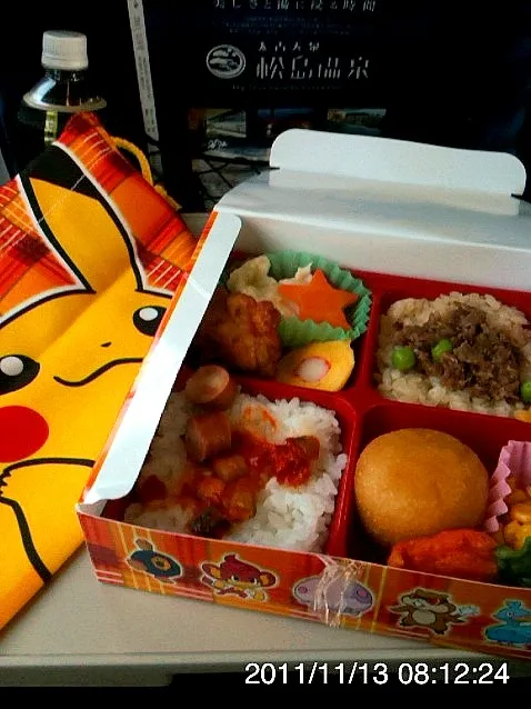 Snapdishの料理写真:ポケモン弁当|mocoさん