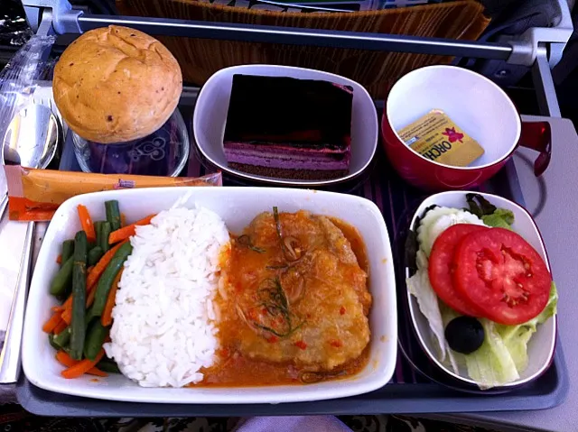 thai air の機内食|ami yamadaさん