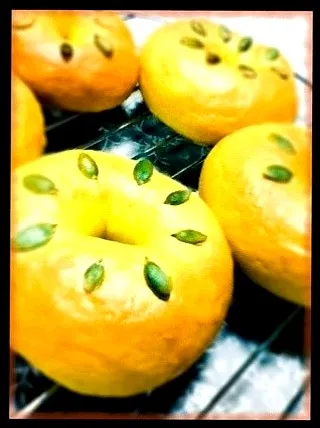 Pumpkin bagel|kanacoさん