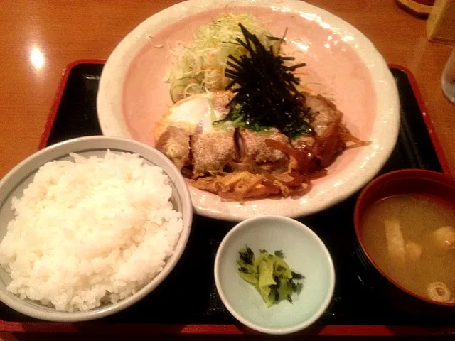 地鶏カツ煮|ツッキーさん