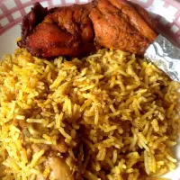 briyani and tandoori chicken|gurabaさん