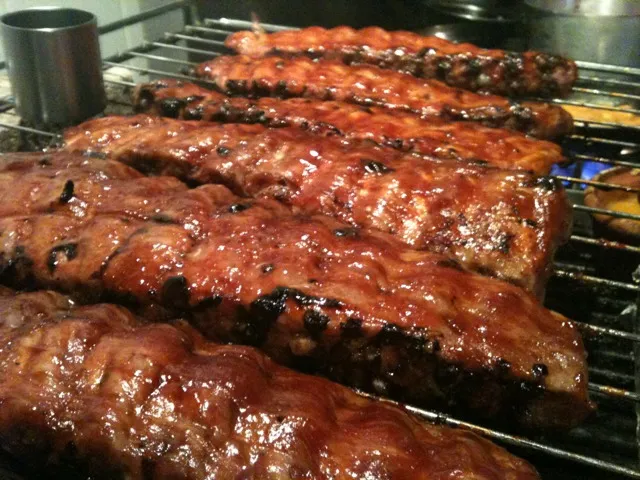 bbq Ribs Beach front Menus #weddings kit|oscar ritoさん