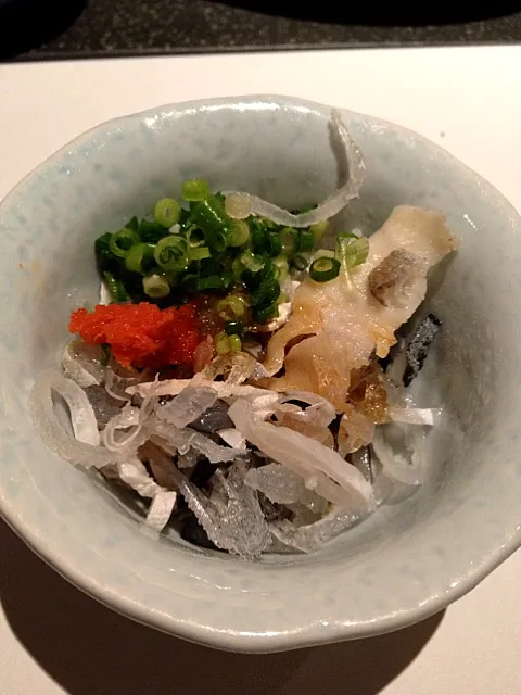 Snapdishの料理写真:河豚の皮湯引き！|nakasyさん