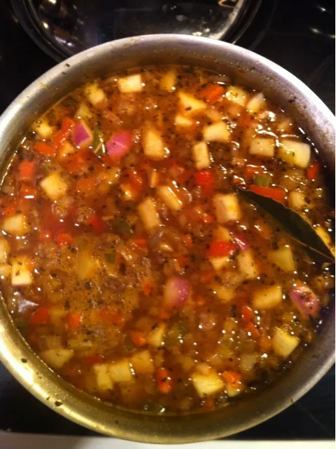 Snapdishの料理写真:Venison Veggie Soup|http://melissasmenu.wordpress.com/さん