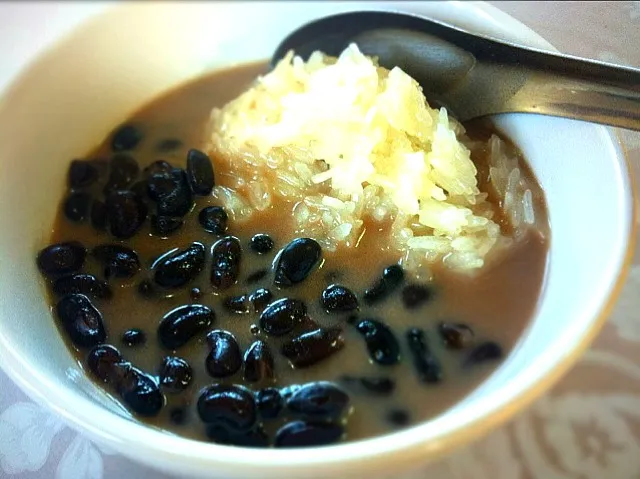 MEMade : sweeten sticky rice with blackbean|nuttyさん