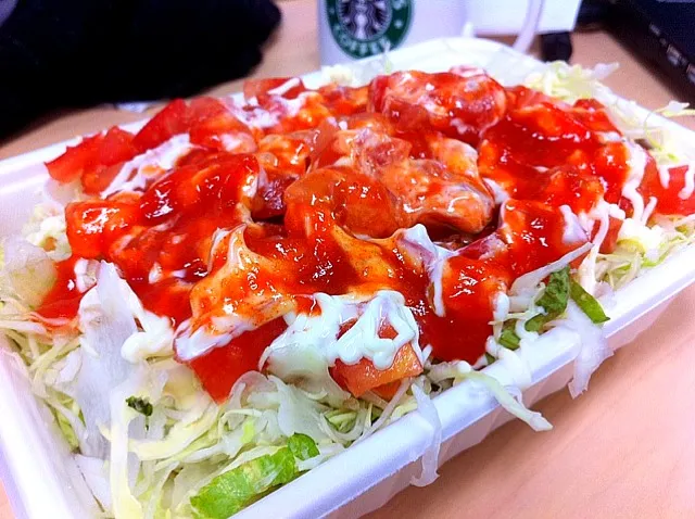 Snapdishの料理写真:Taco-rice to go|chan mitsuさん