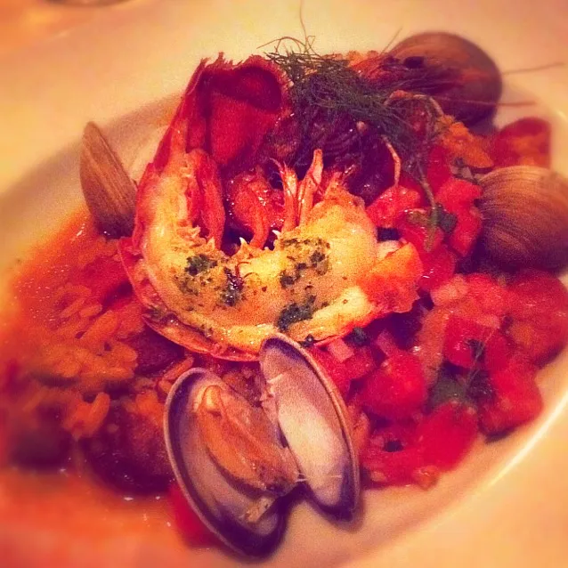 kona lobster, molokai shrimp & scallop ~seafood paella~|MOMO♡さん