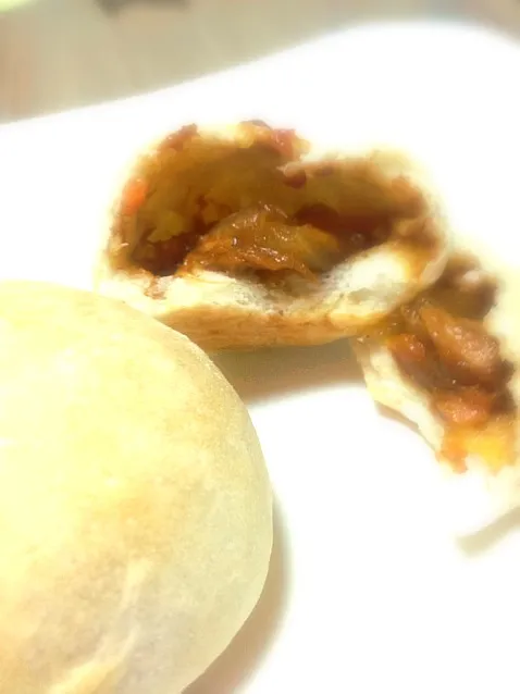 焼きカレーパン☆夕食の余ったカレーが素敵な朝食に変身☆|satomiさん