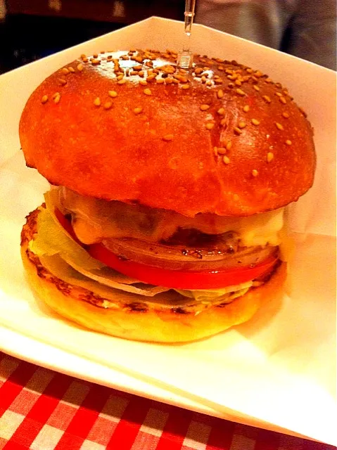 Bacon cheese burger|chan mitsuさん