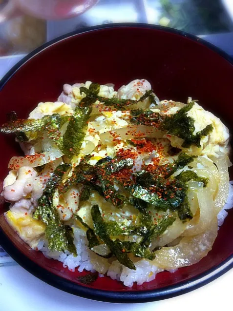 妹ご飯＊親子丼|あみん´ω`)ﾉさん