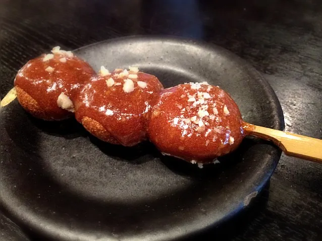 Deep fried buckwheat balls 蕎麦団子|Junya Tanakaさん